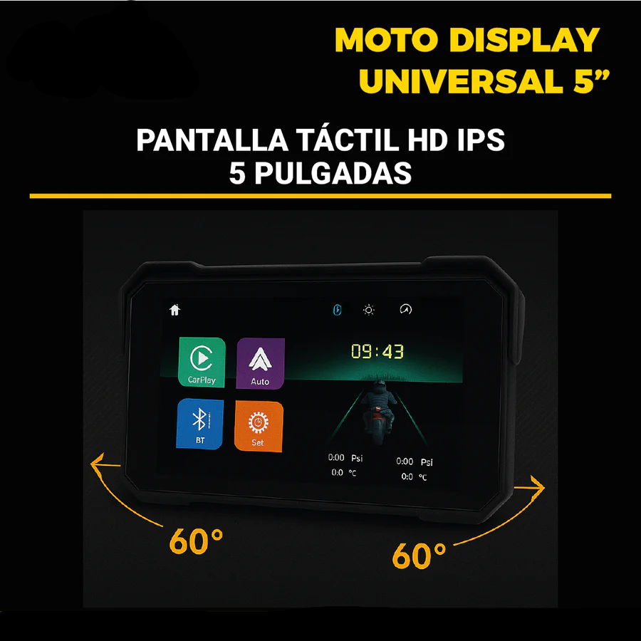 MOTO DISPLAY UNIVERSAL DE 5¨