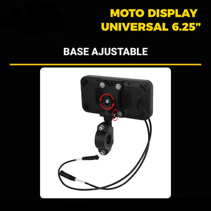 MOTO DISPLAY UNIVERSAL DE 6.25¨ + DVR